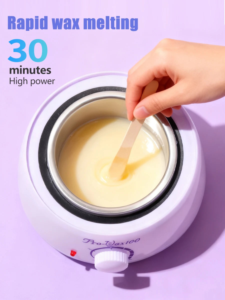 LULAA Electric Wax Warmer and Heater for Soft Paraffin for  Hair Removal with Adjustable Temperature for Salon Quality for Home