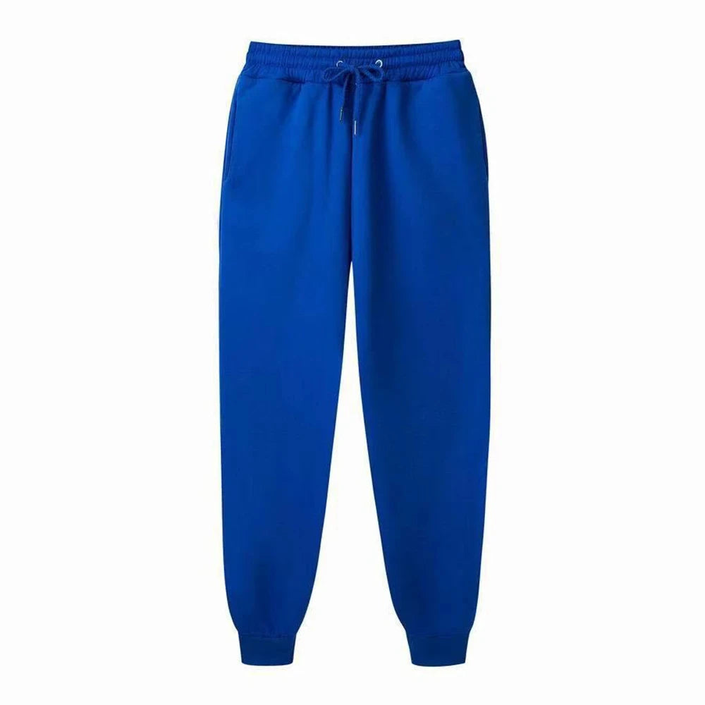 Fashion Womens Casual Sports Pants Running Workout Jogging Warm Fleece Trousers Couple Solid Outdoors Sweatpants Streetwear
