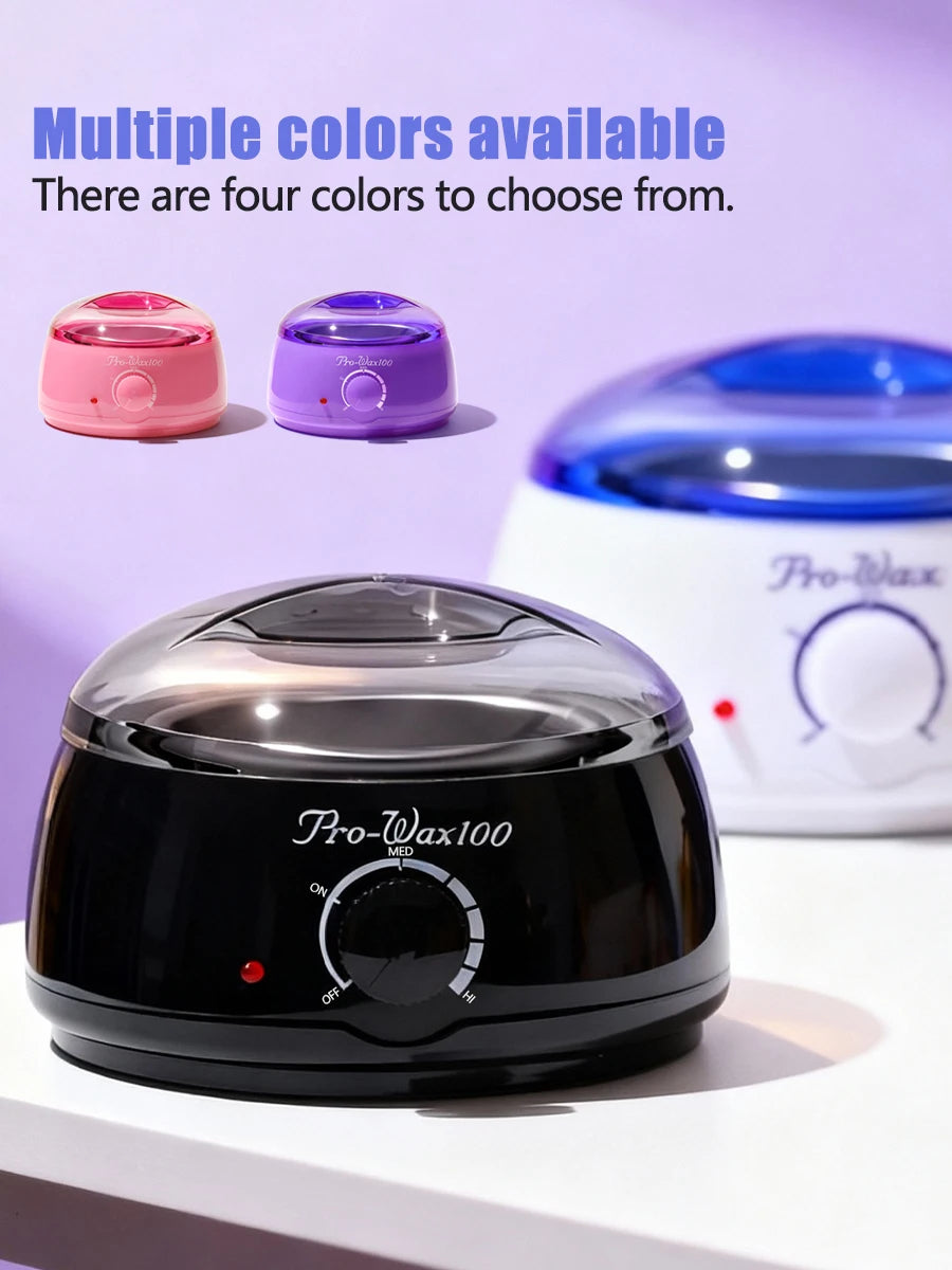 LULAA Electric Wax Warmer and Heater for Soft Paraffin for  Hair Removal with Adjustable Temperature for Salon Quality for Home