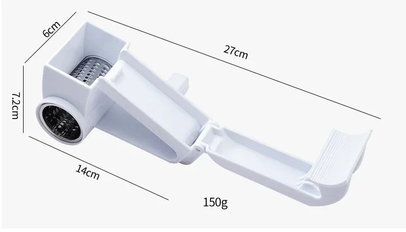 Three in One Set Hand Rotating Cheese Planer Creative Kitchen Tool Cheese Cheese Grater Multifunctional Cheese Grater