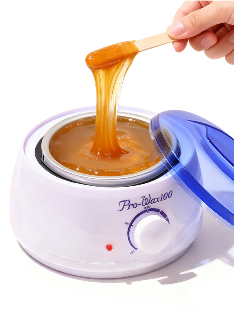 LULAA Electric Wax Warmer and Heater for Soft Paraffin for  Hair Removal with Adjustable Temperature for Salon Quality for Home