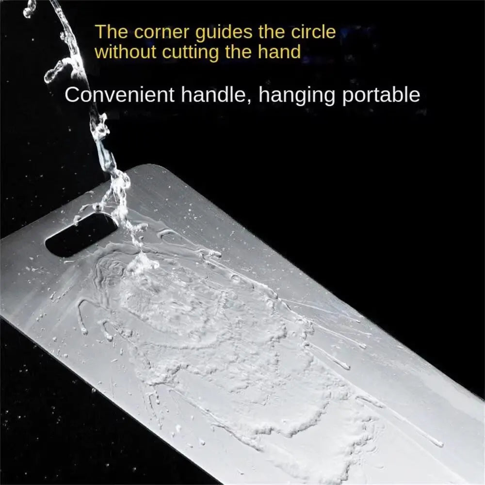 New Cutting Board for Kitchen 316 Stainless Steel Chopping Board Thickened Board Double Sided Food Grade Fruit Meat Chopping