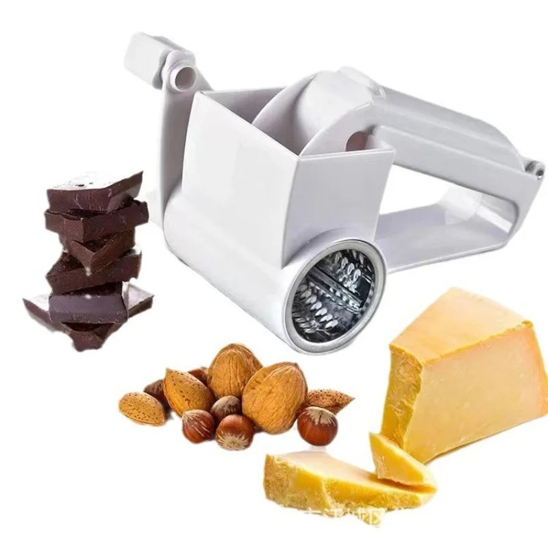 Three in One Set Hand Rotating Cheese Planer Creative Kitchen Tool Cheese Cheese Grater Multifunctional Cheese Grater
