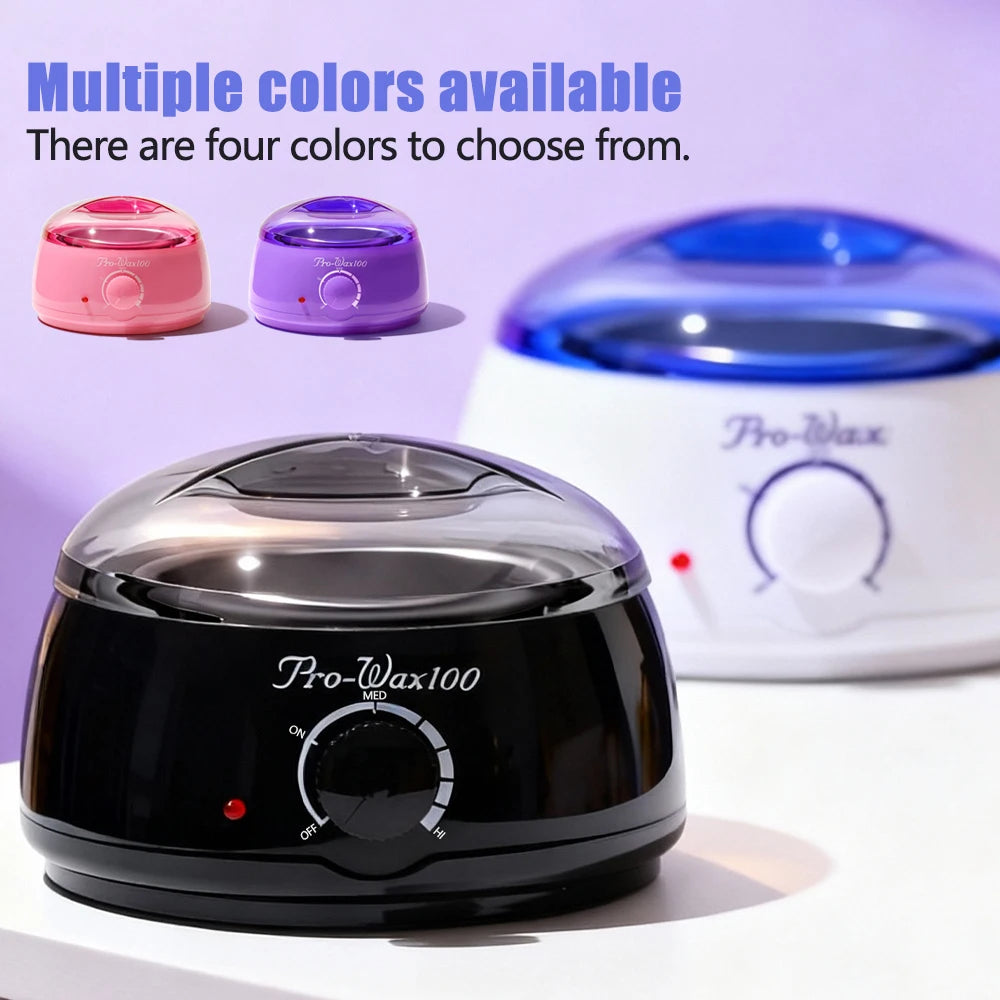 LULAA Electric Wax Warmer and Heater for Soft Paraffin for  Hair Removal with Adjustable Temperature for Salon Quality for Home